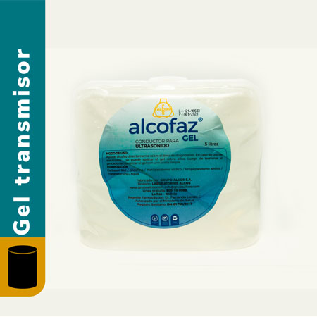 ALCOFAZ GEL TRANSMISOR DE SONIDO 5 L
