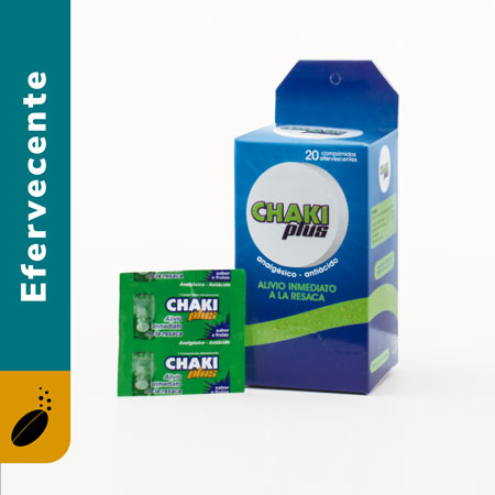 CHAKI PLUS CAJ X 20 COMPRIMIDOS EFERVECENTES